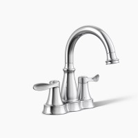 Kohler Bellera® Centerset Bathroom Sink Faucet, 1.2 GPM - Polished Chrome Kohler Bellera® Centerset Bathroom Sink Faucet, 1.2 GPM - Polished Chrome