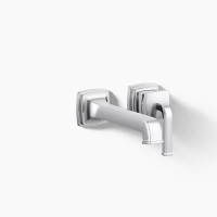 Kohler Riff® Wall-mount Single-handle Bathroom Sink Faucet, 1.2 GPM - Polished Chrome Kohler Riff® Wall-mount Single-handle Bathroom Sink Faucet, 1.2 GPM - Polished Chrome