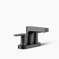 Kohler Taut® Centerset Bathroom Sink Faucet, 1.2 GPM - Matte Black Kohler Taut® Centerset Bathroom Sink Faucet, 1.2 GPM - Matte Black