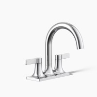 Kohler Venza® Centerset Bathroom Sink Faucet, 1.2 GPM - Polished Chrome Kohler Venza® Centerset Bathroom Sink Faucet, 1.2 GPM - Polished Chrome