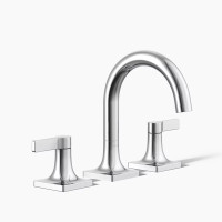 Kohler Venza® Widespread Bathroom Sink Faucet, 1.2 GPM - Polished Chrome Kohler Venza® Widespread Bathroom Sink Faucet, 1.2 GPM - Polished Chrome