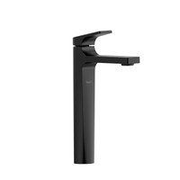 Riobel Ode Single Handle Tall Bathroom Faucet with Lever Handle - Black