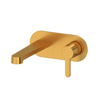Riobel Nibi Wall Mount Bathroom Faucet Trim - Brushed Gold Riobel Nibi Wall Mount Bathroom Faucet Trim - Brushed Gold