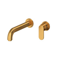 Riobel Arca Wall Mount Bathroom Faucet Trim - Brushed Gold Riobel Arca Wall Mount Bathroom Faucet Trim - Brushed Gold