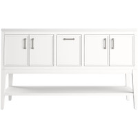 Kohler Winnow 60" Free Standing Double Basin Vanity Set with Cabinet, and Quartz Vanity Top - White Kohler Winnow 60" Free Standing Double Basin Vanity Set with Cabinet, and Quartz Vanity Top - White