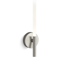 Kohler Lighting Components 18" Tall LED Bathroom Sconce - Brushed Nickel Kohler Lighting Components 18" Tall LED Bathroom Sconce - Brushed Nickel