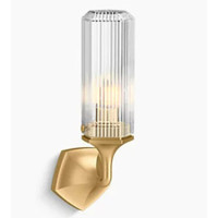 Kohler Lighting Occasion 17" Tall Bathroom Sconce - Brushed Moderne Brass Kohler Lighting Occasion 17" Tall Bathroom Sconce - Brushed Moderne Brass