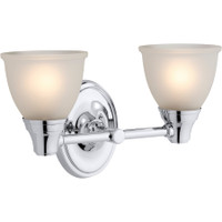 Kohler Lighting Forte 2 Light 15" Wide Bathroom Vanity Light - Polished Chrome Kohler Lighting Forte 2 Light 15" Wide Bathroom Vanity Light - Polished Chrome