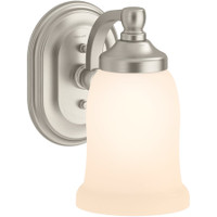 Kohler Lighting Bancroft 8" Tall Bathroom Sconce - Brushed Nickel Kohler Lighting Bancroft 8" Tall Bathroom Sconce - Brushed Nickel