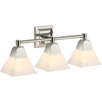 Kohler Lighting Memoirs 24" Wide 3 Light Vanity Light - Polished Nickel Kohler Lighting Memoirs 24" Wide 3 Light Vanity Light - Polished Nickel