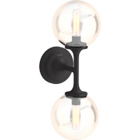 Kohler Lighting Bellera 2 Light 18" Tall Bathroom Sconce - Matte Black Kohler Lighting Bellera 2 Light 18" Tall Bathroom Sconce - Matte Black
