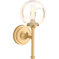 Kohler Lighting Bellera 14" Tall Bathroom Sconce - Brushed Moderne Brass Kohler Lighting Bellera 14" Tall Bathroom Sconce - Brushed Moderne Brass