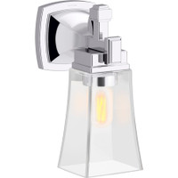 Kohler Lighting Riff 12" Tall Bathroom Sconce - Polished Chrome Kohler Lighting Riff 12" Tall Bathroom Sconce - Polished Chrome