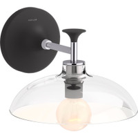 Kohler Lighting Tone 7" Tall Bathroom Sconce - Polished Chrome / Matte Black Kohler Lighting Tone 7" Tall Bathroom Sconce - Polished Chrome / Matte Black