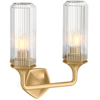Kohler Lighting Occasion 2 Light 15" Wide Vanity Light - Brushed Moderne Brass Kohler Lighting Occasion 2 Light 15" Wide Vanity Light - Brushed Moderne Brass