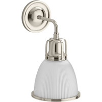 Kohler Lighting Hauksbee 14" Tall 1 Light Bell Wall Sconce - Polished Nickel Kohler Lighting Hauksbee 14" Tall 1 Light Bell Wall Sconce - Polished Nickel