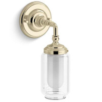 Kohler Lighting Artifacts 12" Tall Bathroom Sconce - French Gold Kohler Lighting Artifacts 12" Tall Bathroom Sconce - French Gold
