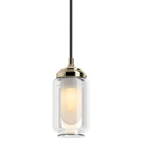 Kohler Lighting Artifacts 5" Wide Mini Pendant - French Gold Kohler Lighting Artifacts 5" Wide Mini Pendant - French Gold