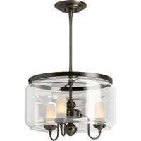 Kohler Lighting Artifacts 22" Wide 3 Light Chandelier - Oil Rubbed Bronze Kohler Lighting Artifacts 22" Wide 3 Light Chandelier - Oil Rubbed Bronze