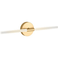 Kohler Lighting Components 2 Light 24" Wide LED Bathroom Vanity Light - Brushed Moderne Brass Kohler Lighting Components 2 Light 24" Wide LED Bathroom Vanity Light - Brushed Moderne Brass