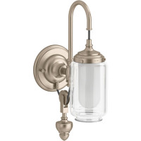 Kohler Lighting Artifacts 15" Tall Bathroom Sconce - Vibrant Brushed Bronze Kohler Lighting Artifacts 15" Tall Bathroom Sconce - Vibrant Brushed Bronze