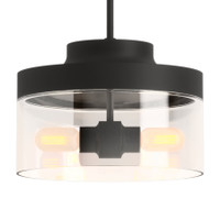 Kohler Lighting Purist 2 Light 13" Wide Pendant - Matte Black Kohler Lighting Purist 2 Light 13" Wide Pendant - Matte Black
