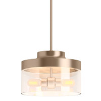 Kohler Lighting Purist 2 Light 13" Wide Pendant - Vibrant Brushed Bronze Kohler Lighting Purist 2 Light 13" Wide Pendant - Vibrant Brushed Bronze
