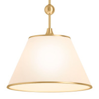 Kohler Lighting Parohn Single Light 14" Wide Pendant - Brushed Moderne Brass Kohler Lighting Parohn Single Light 14" Wide Pendant - Brushed Moderne Brass