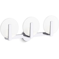 Kohler Lighting Hint 3 Light 11" Tall Wall Sconce - Polished Chrome Kohler Lighting Hint 3 Light 11" Tall Wall Sconce - Polished Chrome