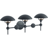 Kohler Lighting Vorleigh 32" Wide 3 Light Adjustable Dome Vanity Light - Gunmetal Kohler Lighting Vorleigh 32" Wide 3 Light Adjustable Dome Vanity Light - Gunmetal