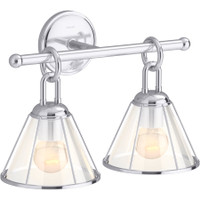 Kohler Lighting Terret 2 Light 16" Wide Bathroom Vanity Light - Polished Chrome Kohler Lighting Terret 2 Light 16" Wide Bathroom Vanity Light - Polished Chrome