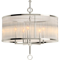 Kohler Lighting Terret 5 Light 29" Wide Taper Candle Drum Chandelier - Polished Nickel Kohler Lighting Terret 5 Light 29" Wide Taper Candle Drum Chandelier - Polished Nickel