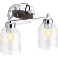 Kohler Lighting Tannage 2 Light 15" Wide Vanity Light - Polished Chrome Kohler Lighting Tannage 2 Light 15" Wide Vanity Light - Polished Chrome