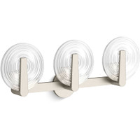 Kohler Lighting Hint 3 Light 11" Tall Wall Sconce , Brushed Nickel Kohler Lighting Hint 3 Light 11" Tall Wall Sconce , Brushed Nickel