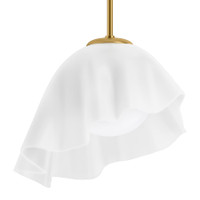 Kohler Lighting Landshapes 15" Wide LED Abstract Pendant - Brushed Moderne Brass Kohler Lighting Landshapes 15" Wide LED Abstract Pendant - Brushed Moderne Brass