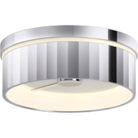 Kohler Lighting Simpalo 15" LED Flush Mount Ceiling Light - Polished Chrome Kohler Lighting Simpalo 15" LED Flush Mount Ceiling Light - Polished Chrome