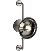 Kohler Lighting Modern Farm 20" Sliding Wall Sconce - Valiant Nickel