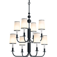 Kohler Lighting Tresdoux 8 Light 24" Wide Chandelier - Gunmetal Kohler Lighting Tresdoux 8 Light 24" Wide Chandelier - Gunmetal