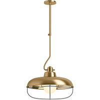 Kohler Lighting Modern Farm XL 18" Wide 1 Light Pendant - Modern Brushed Gold Kohler Lighting Modern Farm XL 18" Wide 1 Light Pendant - Modern Brushed Gold