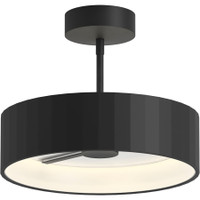 Kohler Lighting Simpalo 14" LED Semi-Flush Mount Ceiling Light - Matte Black Kohler Lighting Simpalo 14" LED Semi-Flush Mount Ceiling Light - Matte Black