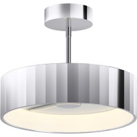 Kohler Lighting Simpalo 14" LED Semi-Flush Mount Ceiling Light - Polished Chrome Kohler Lighting Simpalo 14" LED Semi-Flush Mount Ceiling Light - Polished Chrome
