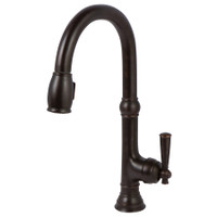 Newport Brass Jacobean 1.8 GPM Single Hole Pull Down Kitchen Faucet - Venetian Bronze Newport Brass Jacobean 1.8 GPM Single Hole Pull Down Kitchen Faucet - Venetian Bronze