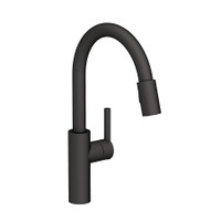 Newport Brass East Linear 1.8 GPM Single Hole Pull Down Kitchen Faucet - Flat Black Newport Brass East Linear 1.8 GPM Single Hole Pull Down Kitchen Faucet - Flat Black