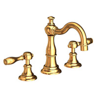 Newport Brass Victoria 1.2 GPM Widespread Bathroom Faucet with Pop-Up Drain Assembly - Polished Gold (PVD)