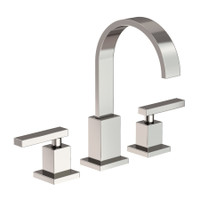 Newport Brass Secant 1.2 GPM Widespread Bathroom Faucet with Pop-Up Drain Assembly - Polished Nickel (PVD)