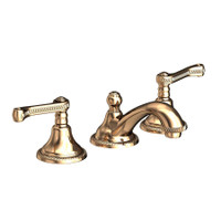 Newport Brass Amisa 1.2 GPM Widespread Bathroom Faucet with Pop-Up Drain Assembly -  French Gold (PVD)