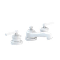 Newport Brass Miro 1.2 GPM Widespread Bathroom Faucet with Pop-Up Drain Assembly - Matte White