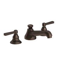 Newport Brass Astor 1.2 GPM Widespread Bathroom Faucet with Pop-Up Drain Assembly - English Bronze Newport Brass Astor 1.2 GPM Widespread Bathroom Faucet with Pop-Up Drain Assembly - English Bronze