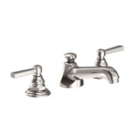 Newport Brass Astor 1.2 GPM Widespread Bathroom Faucet with Pop-Up Drain Assembly - Polished Nickel (PVD) Newport Brass Astor 1.2 GPM Widespread Bathroom Faucet with Pop-Up Drain Assembly - Polished Nickel (PVD)