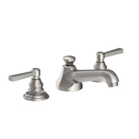 Newport Brass Astor 1.2 GPM Widespread Bathroom Faucet with Pop-Up Drain Assembly Stainless Steel (PVD) Newport Brass Astor 1.2 GPM Widespread Bathroom Faucet with Pop-Up Drain Assembly Stainless Steel (PVD)